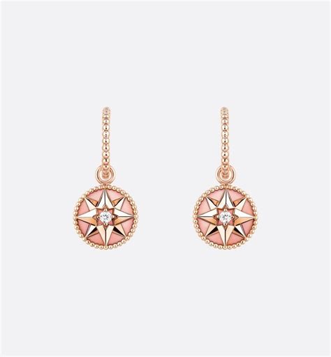 rose des vents dior occasion|Dior rose des vents earrings.